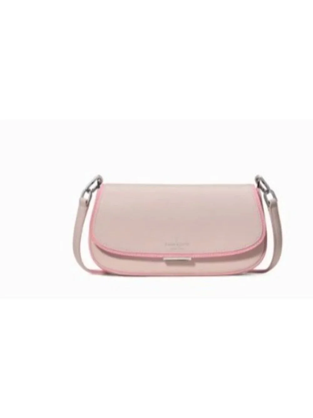 Kate Spade Womens Pink Grain Leather Quinn Mini Crossbody Bag New